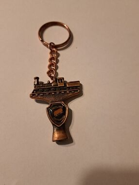 New Vintage Chattanooga Incline Train Keychain Railroad Souvenir Tennessee